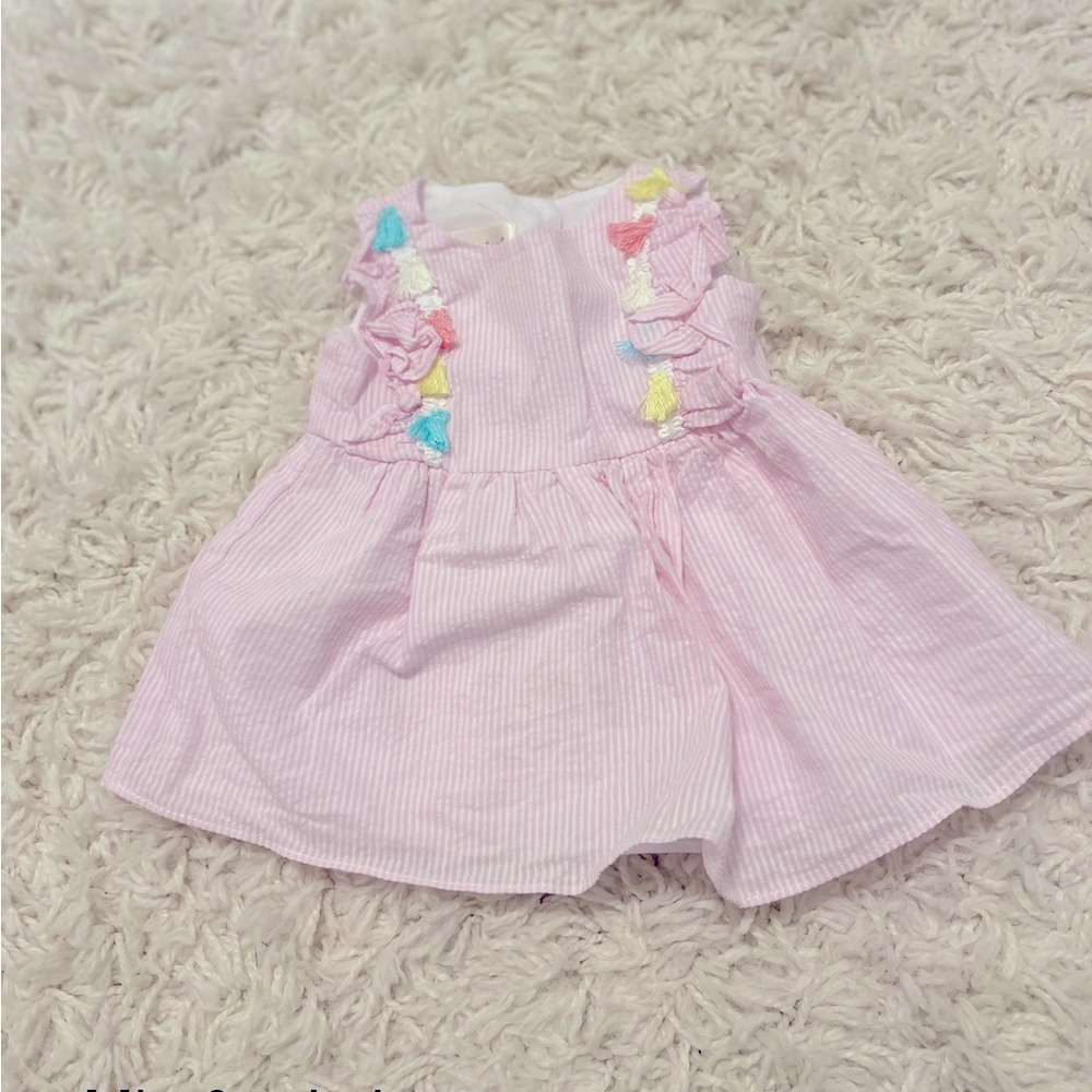 Mia & Mimi tassels dress Newborn